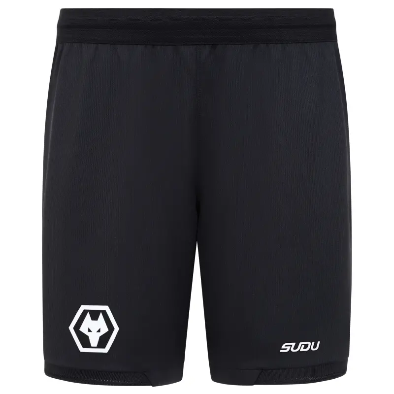 Wolverhampton Wanderers Fan Shop | 2025-26 Wolves Goalkeeper Home Short – Junior With Custom Printing Collection Official Wolves Fan Gear